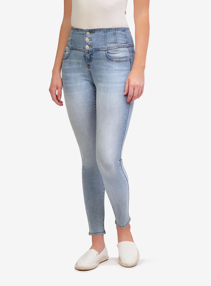 USPA HIGH RISE CORSET SKINNY JEANS On Sale