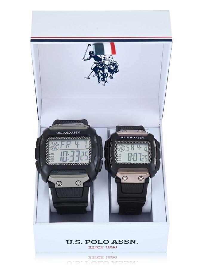 USPA HIS AND HERS ANA DIGI WATCH SET On Sale