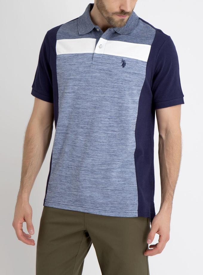 USPA HORIZONTAL STRIPE POLO SHIRT Same Day Delivery