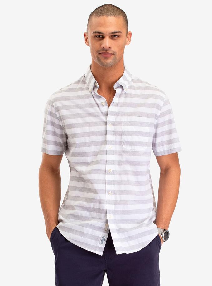 USPA HORIZONTAL STRIPE SHORT SLEEVE SHIRT On Sale