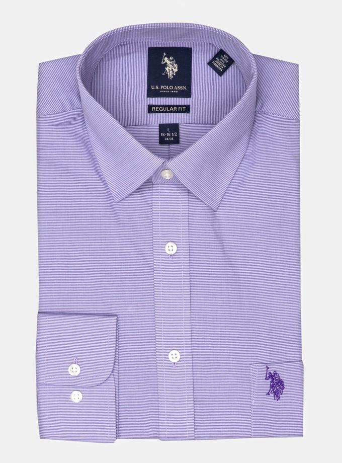 USPA HORIZONTAL STRIPED DRESS SHIRT Best Price