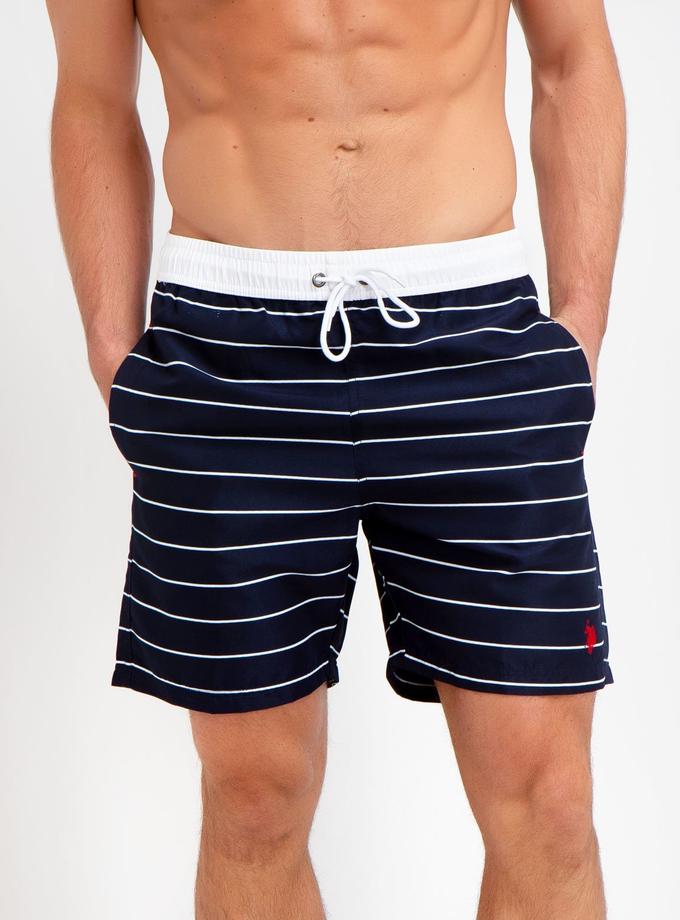 USPA HORIZONTAL STRIPED SWIM TRUNKS New Arrival