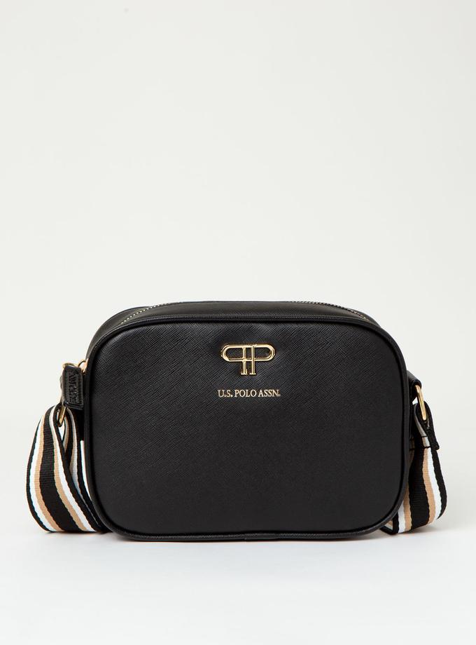 USPA INTERLOCKING P CROSSBODY BAG Same Day Delivery