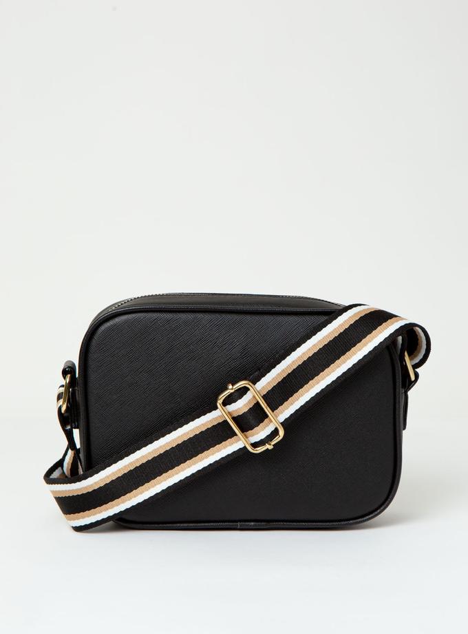 USPA INTERLOCKING P CROSSBODY BAG Same Day Delivery