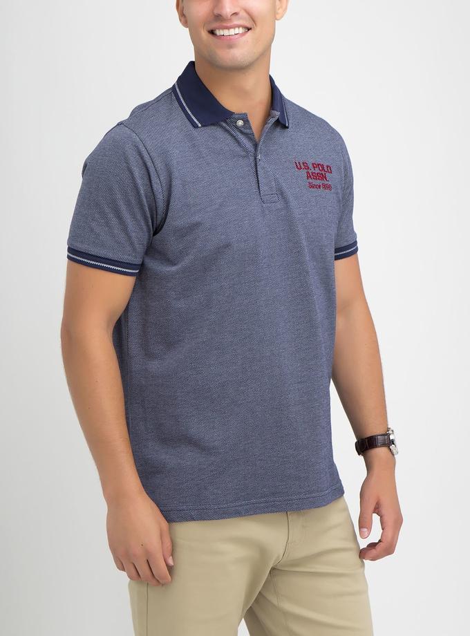 USPA JACQUARD JERSEY POLO SHIRT Same Day Delivery