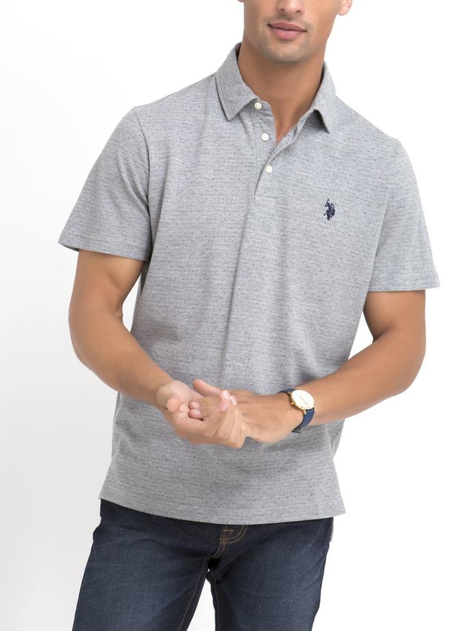 USPA JACQUARD PIQUE POLO SHIRT Best Seller