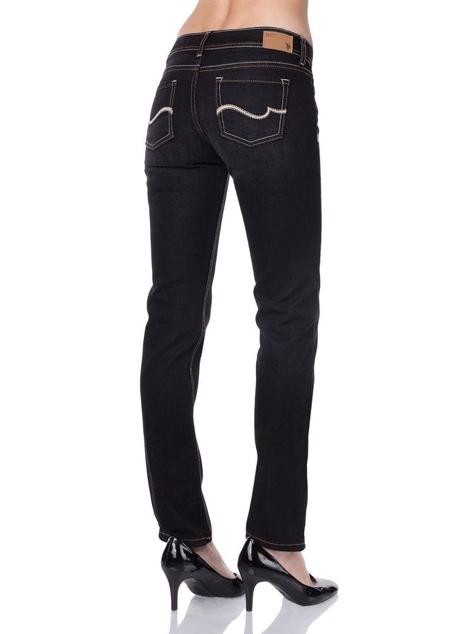 USPA Jamie Straight Leg Fit Jean, Super Dark Wash Best Price