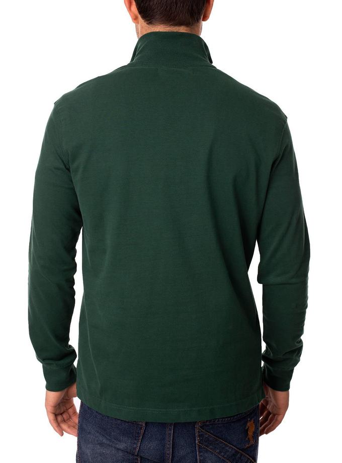 USPA Jersey 1/4 Zip Mock Neck Sweatshirt Best Seller