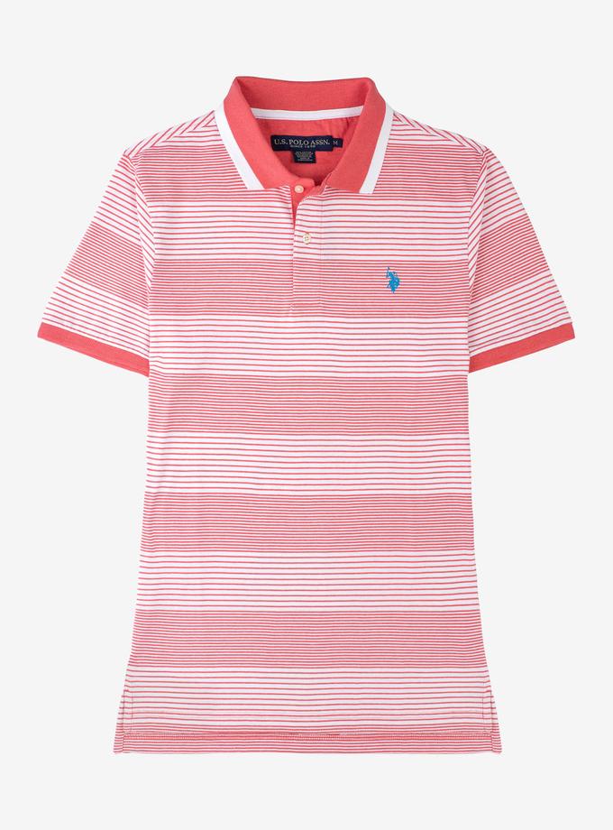 USPA JERSEY STRIPED POLO SHIRT New Arrival