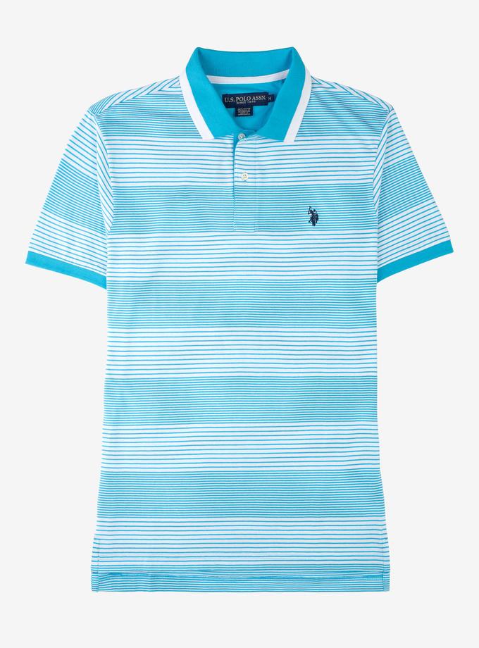 USPA JERSEY STRIPED POLO SHIRT New Arrival