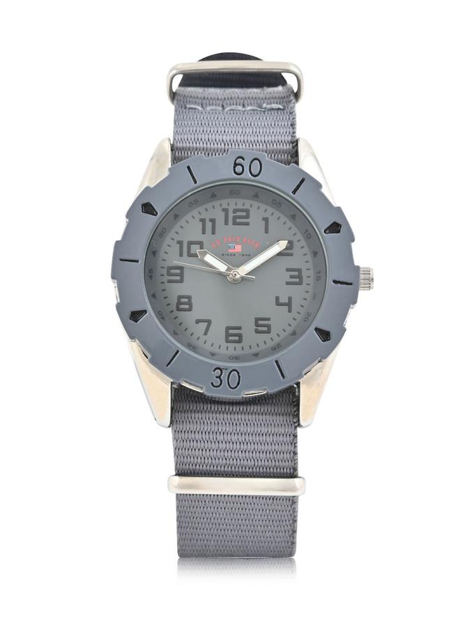 USPA JUNIOR GREY NYLON STRAP WATCH Best Buy