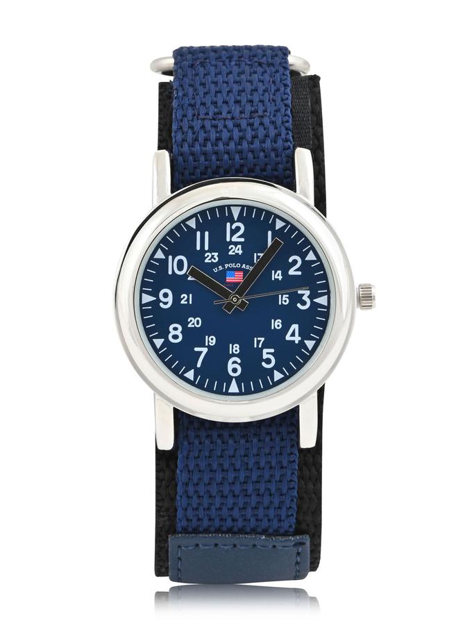 USPA JUNIOR NAVY NYLON STRAP WATCH Free shipping