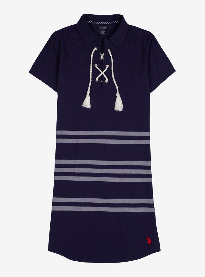 USPA LACE UP STRIPED DRESS Best Price