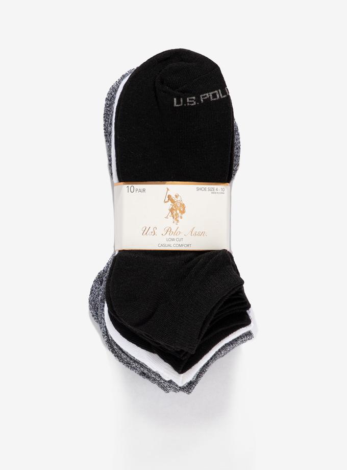 USPA LADIES 10PK LOWCUT SOCKS On Sale