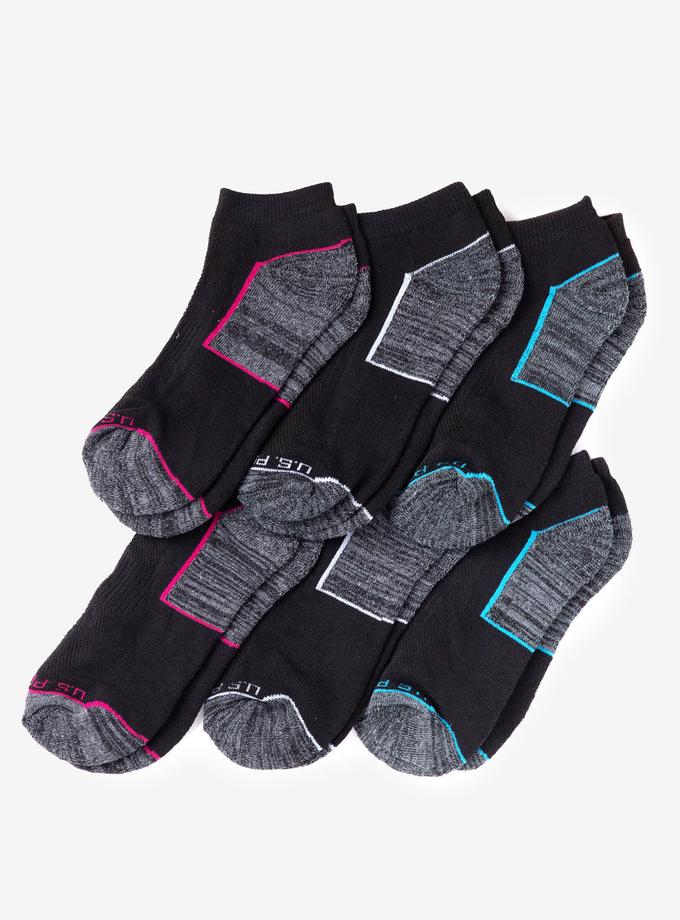 USPA LADIES 6 PACK LOW CUT SOCKS Best Seller