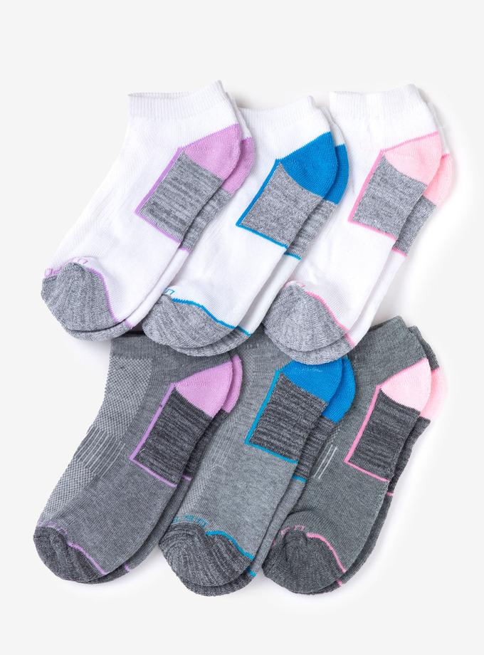 USPA LADIES 6 PACK LOW CUT SOCKS Free shipping