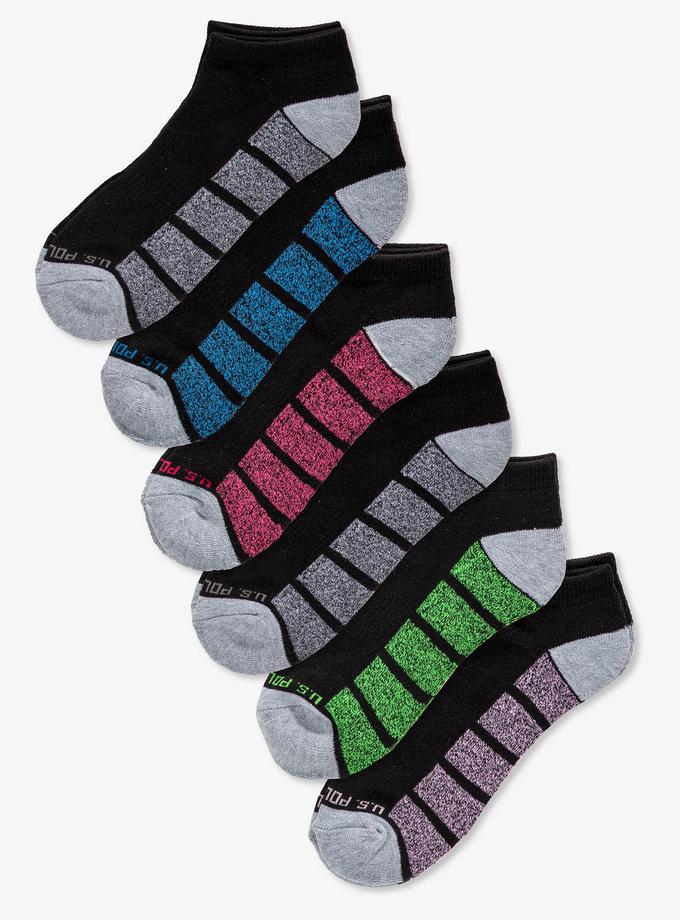 USPA LADIES 6PK LOWCUT PERFORMANCE SOCKS Best Price