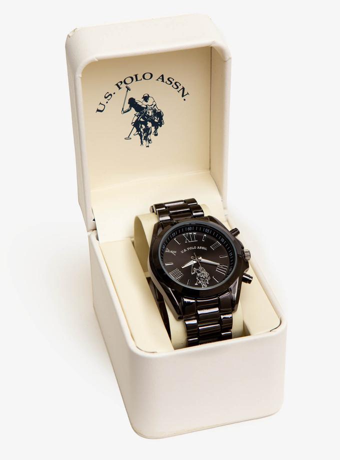 USPA LADIES BLACK LINK WATCH New Arrival