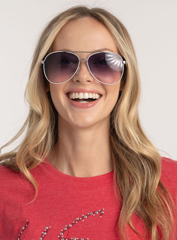 USPA LADIES CLASSIC METAL RIM AVIATOR SUNGLASSES Best Buy