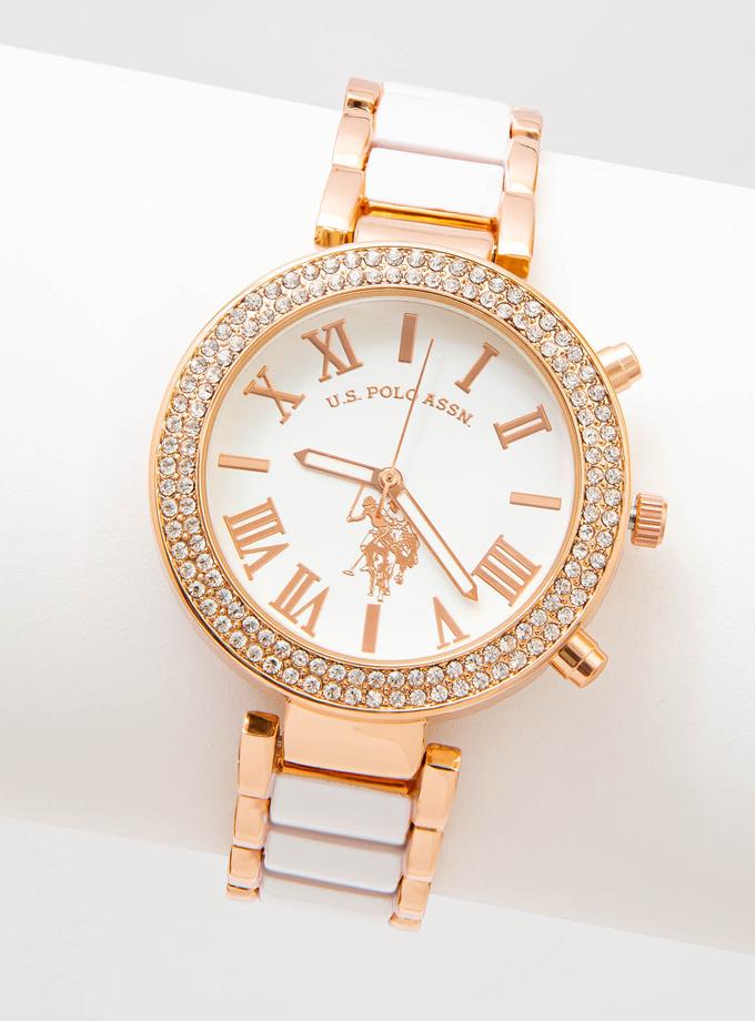 USPA LADIES EMBELLISHED LINK WATCH Best Seller