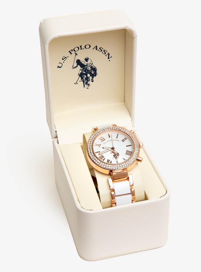 USPA LADIES EMBELLISHED LINK WATCH New Arrival