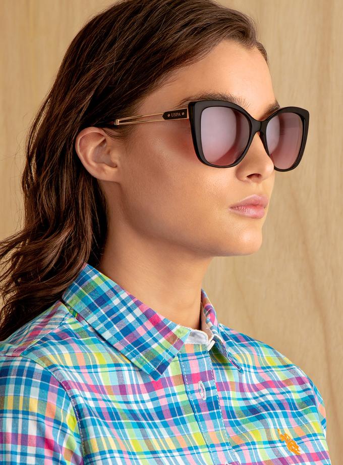 USPA LADIES GEOMETRIC CAT-EYE SUNGLASSES New Arrival