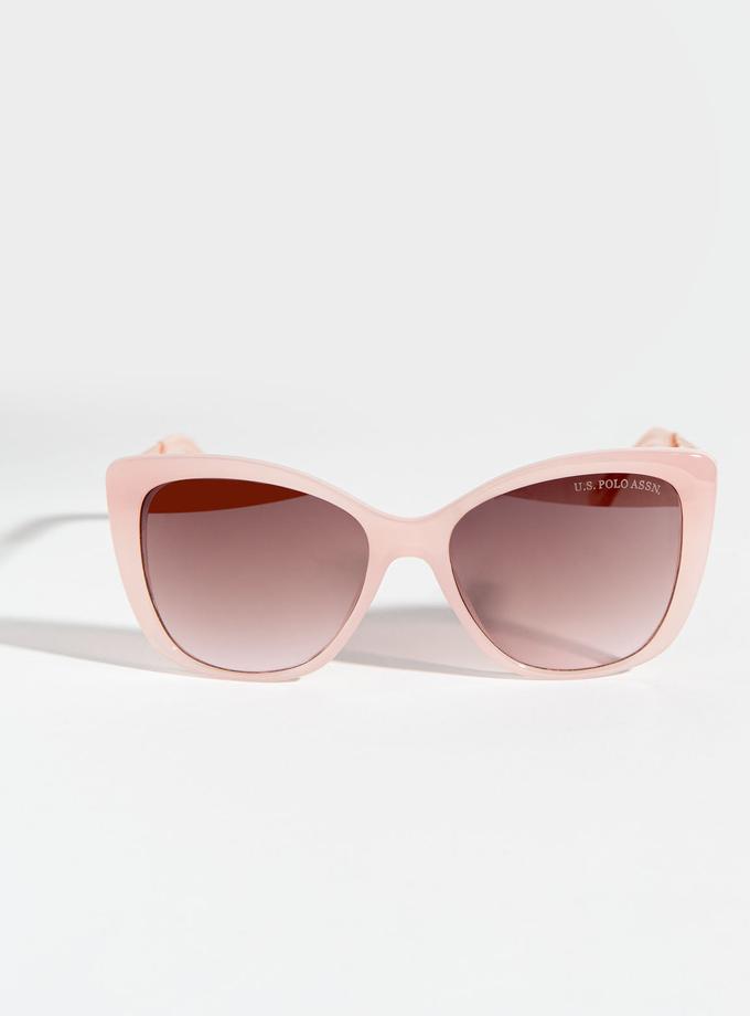 USPA LADIES GEOMETRIC CAT-EYE SUNGLASSES On Sale