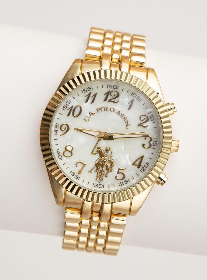 USPA LADIES GOLD LINK WATCH Best Buy