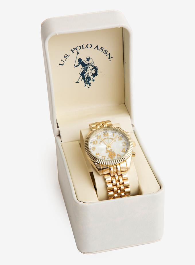 USPA LADIES GOLD LINK WATCH Best Buy