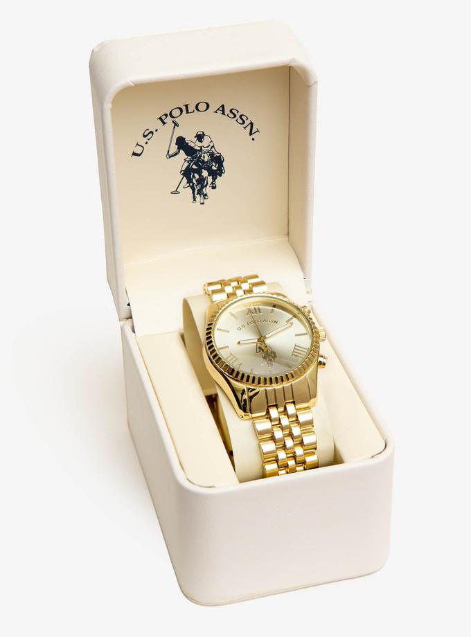 USPA LADIES GOLD LINK WATCH Best Seller