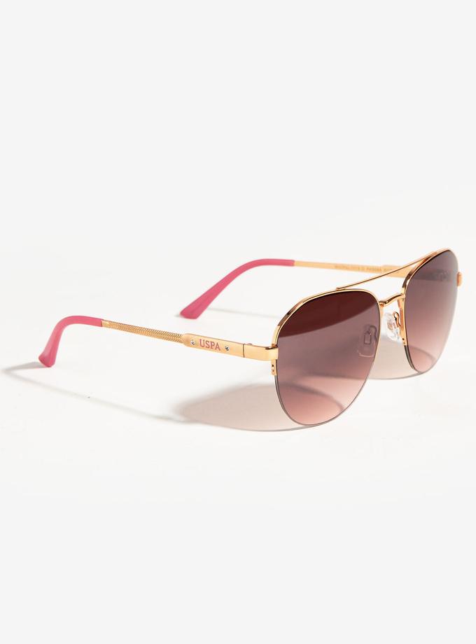 USPA LADIES METAL AVIATOR SUNGLASSES Same Day Delivery