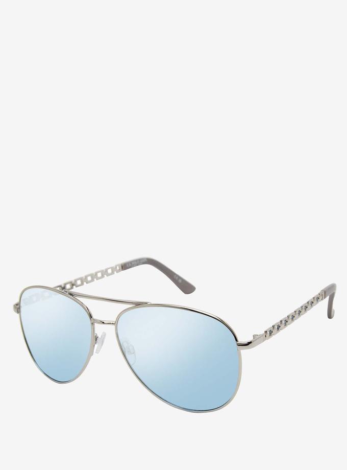 USPA LADIES METAL CHAIN AVIATOR SUNGLASSES Best Buy