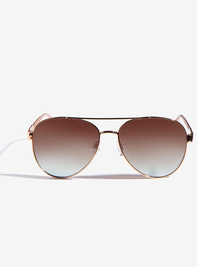 USPA LADIES METAL TWIST AVIATOR SUNGLASSES Best Price