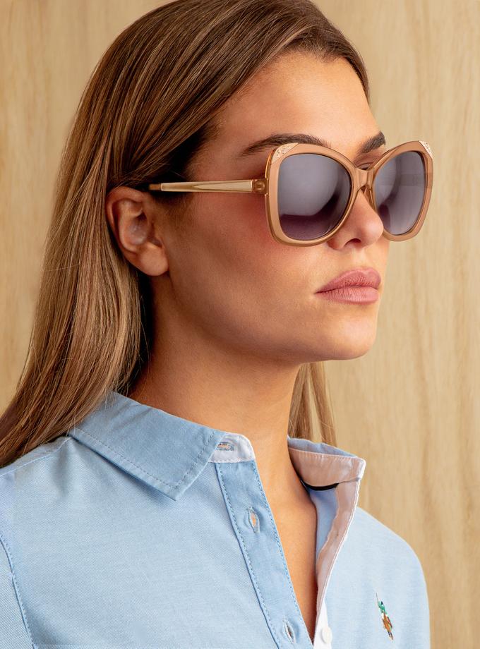 USPA LADIES MODERN CAT-EYE SUNGLASSES On Sale