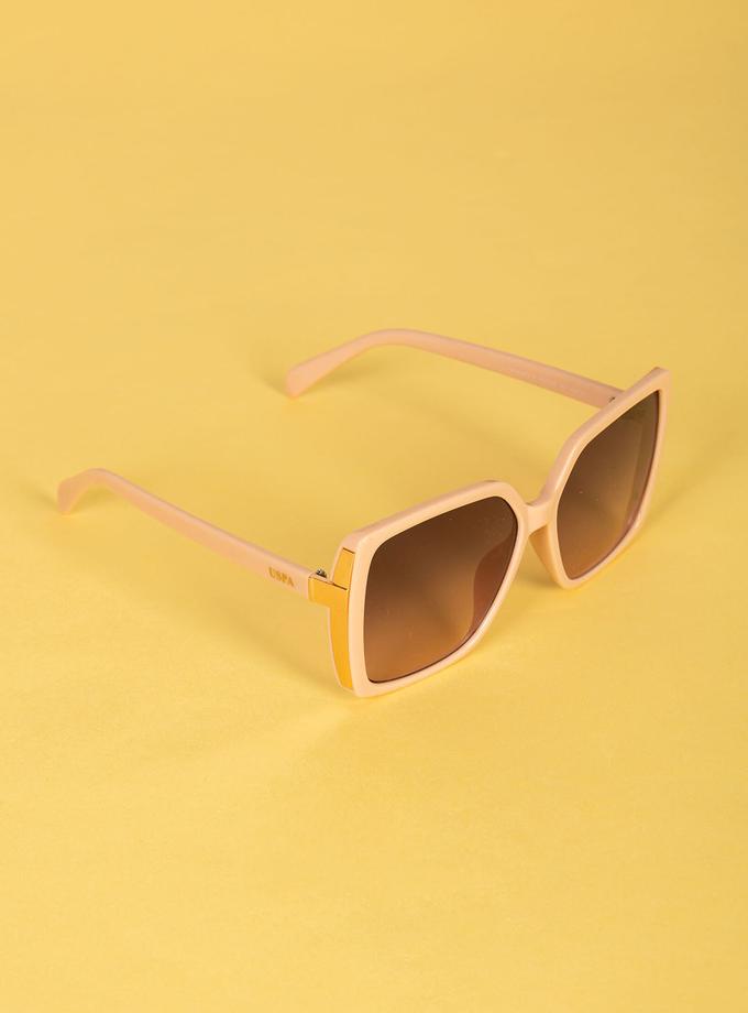 USPA LADIES OVERSIZED RECTANGULAR RETRO SUNGLASSES New Arrival