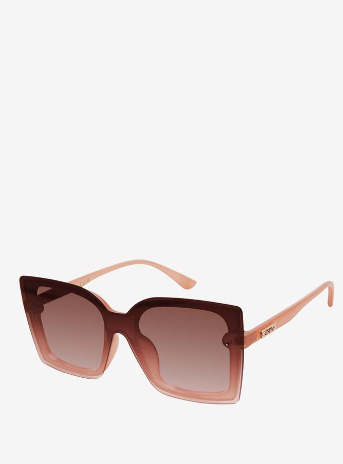 USPA LADIES OVERSIZED SQUARE SHIELD SUNGLASSES Free shipping