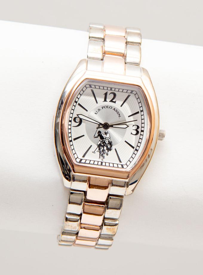 USPA LADIES ROSE GOLDTONE BRACELET WATCH New Arrival