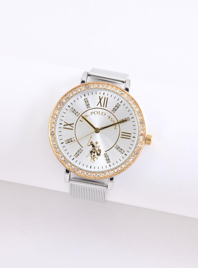 USPA LADIES SILVER BRACELET WATCH New Arrival