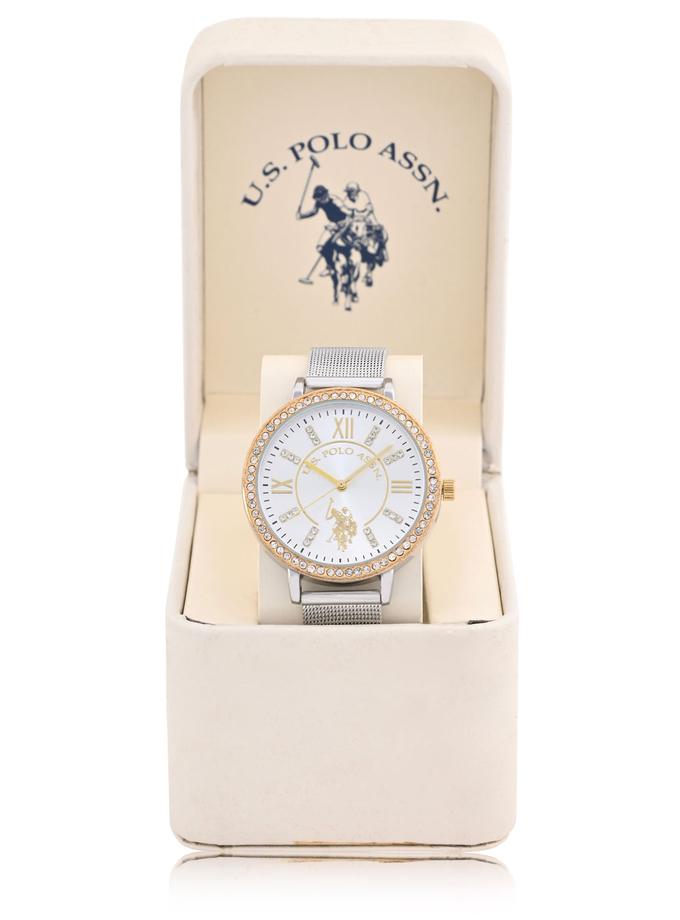 USPA LADIES SILVER BRACELET WATCH New Arrival