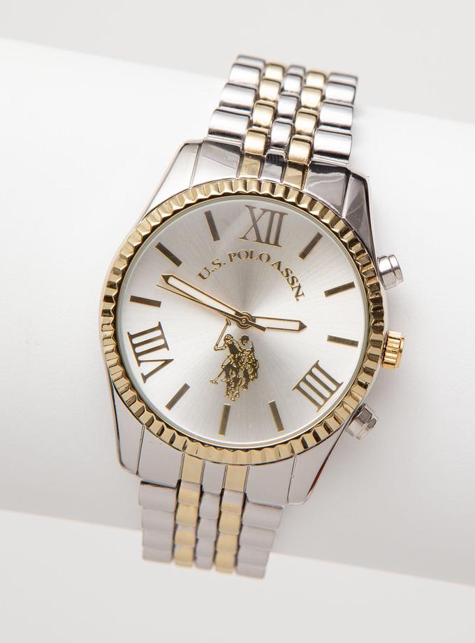 USPA LADIES TWO TONE BRACELET WATCH For Sale