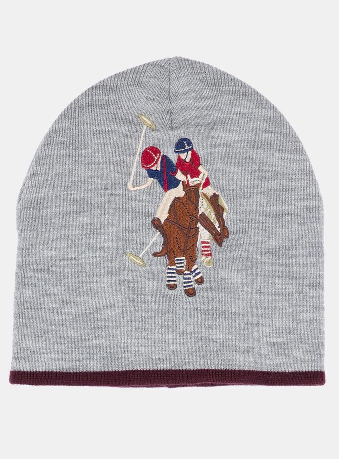 USPA LARGE EMBROIDERED LOGO BEANIE Best Buy