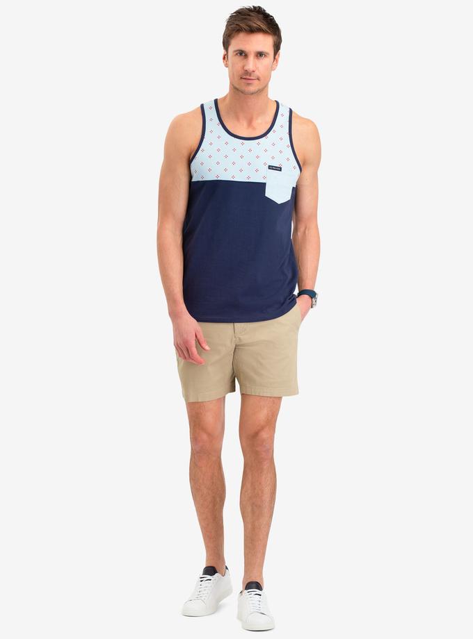 USPA LIFE PRESERVER COLORBLOCK TANK High Quality