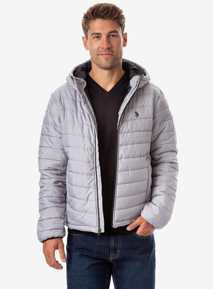 USPA LIGHTWEIGHT PUFFER JACKET Same Day Delivery