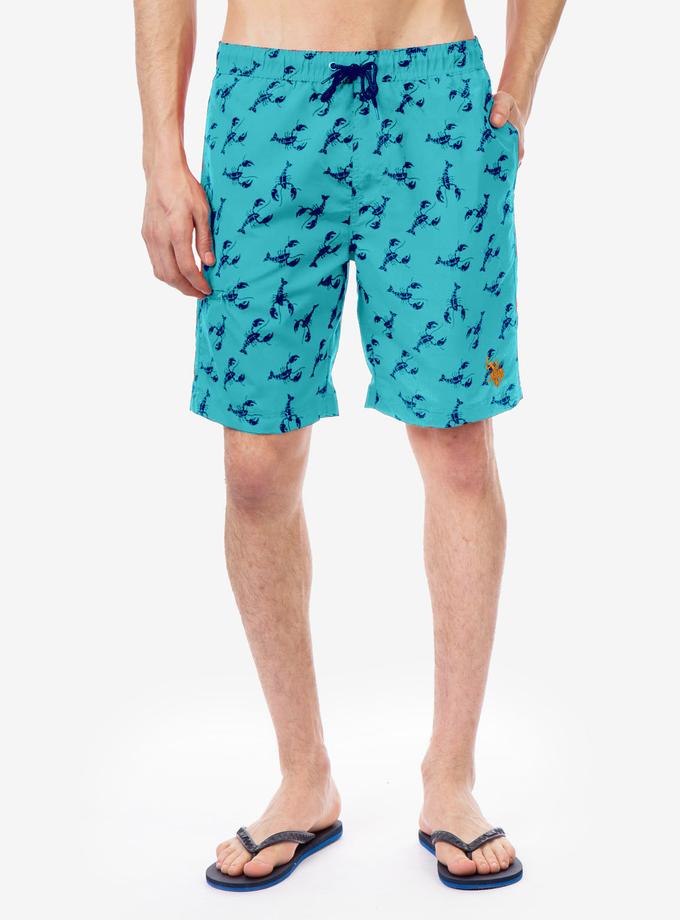 USPA LOBSTER PRINT SWIM TRUNKS Same Day Delivery