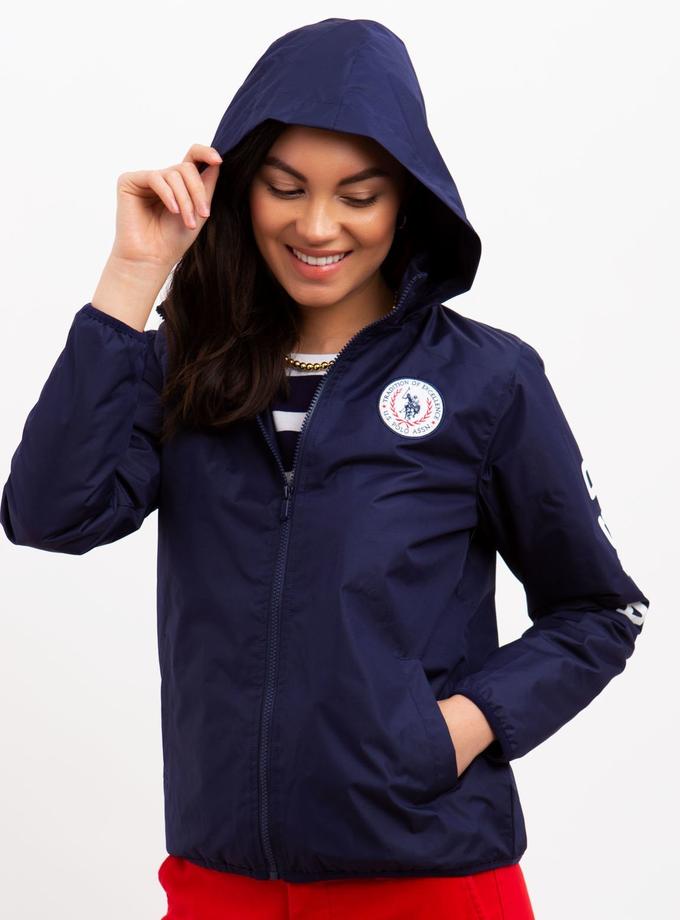 USPA LOGO JACKET WITH HOOD Best Buy