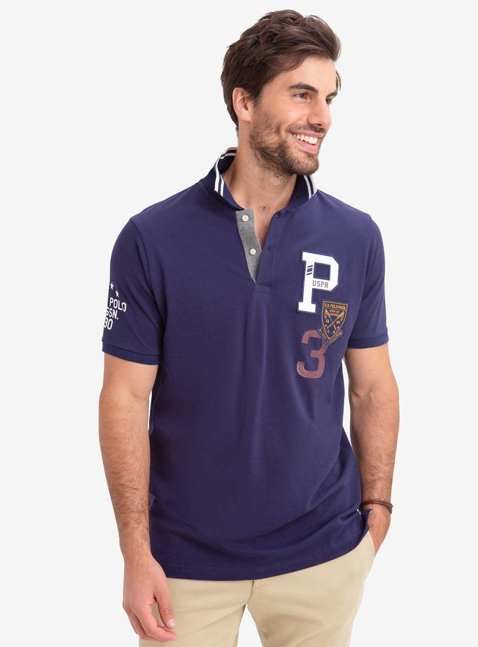 USPA LOGO PATCH POLO SHIRT Free shipping