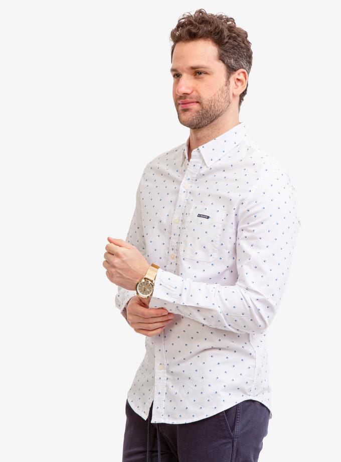 USPA LONG SLEEVE ALL OVER FLORAL OXFORD SHIRT On Sale