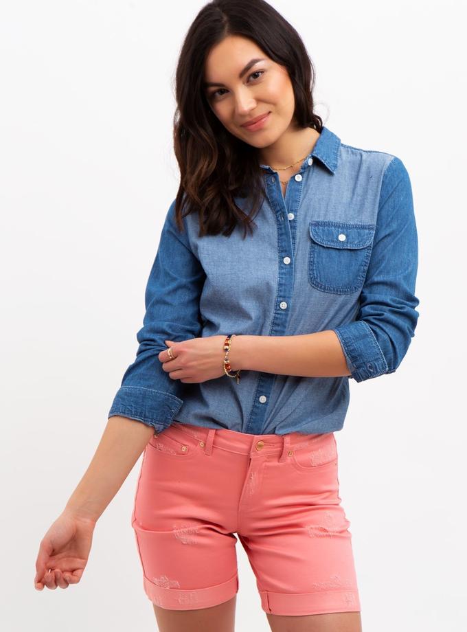 USPA LONG SLEEVE DENIM TOP Best Seller