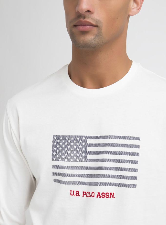 USPA LONG SLEEVE FLAG T-SHIRT Same Day Delivery