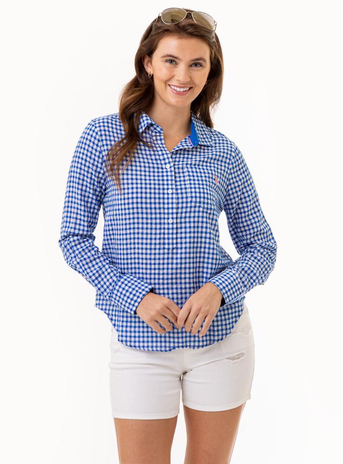 USPA LONG SLEEVE POPOVER SHIRT WITH POCKET Best Seller